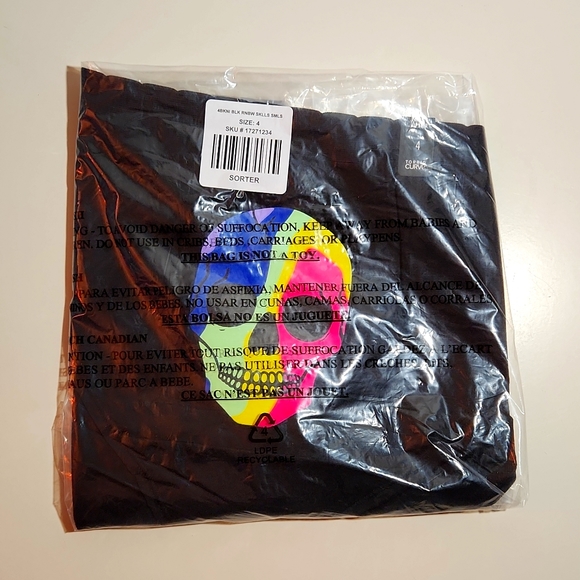 ❤️NWT VINTAGE TORRIF PANTY - RAINBOW SKULL SEAMLESS HIPSTER HALLOWEEN SIZE 4X - Picture 3 of 10